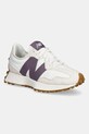 New Balance sneakers 327 piele întoarsă bej WS327FTC