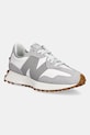 New Balance sneakers 327 piele întoarsă gri WS327NKC