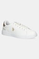 Sneakers boty U.S. Polo Assn. MARLYN imitace kůže bílá MARLYN001W.5Y4