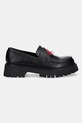 Мокасини Koi Footwear x Rocky Horror Show ScienceFictionLips черен SS25