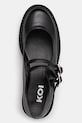 Koi Footwear pantof Vagar Safety Pin Tale Mary Janes negru SWA.22