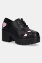 Lodičky Koi Footwear TENNIN HEART SHOES imitácia kože čierna ND116