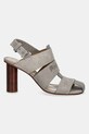 JW Anderson sandały zamszowe SN0097.LA0359.929 szary SS25