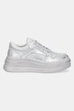 Kožené sneakers boty Miss Sixty 6S1QJ85900 šedá SS25