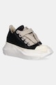 Rick Owens DRKSHDW tenisówki Jumbo Laces Abstract Low Sneak syntetyczny czarny DS01E3845.SCFW2