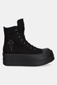 Високи кецове Rick Owens Double Bumper Sneaks DS01E3831.DOEM9 черен SS25