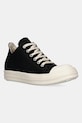 Rick Owens scarpe da ginnastica Low Sneaks flat nero DS01E3802.CVS