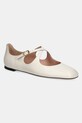 Bally bőr balerina cipő nappa bőr bézs WA051B.VT711.U101