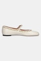Bally balerini de piele WA051Z.VT934.U101 bej SS25