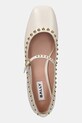 Bally balerini de piele bej WA051Z.VT934.U101