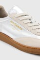 AllSaints sneakers din piele Thelma Metallic Sneaker argintiu W072FB.SLV
