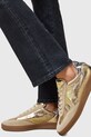 AllSaints sneakersy skórzane Thelma Metallic Sneaker W072FB