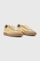 AllSaints sneakersy skórzane Thelma Metallic Sneaker W072FB złoty SS25