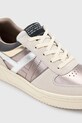 Кожаные кроссовки AllSaints Vix Suede Sneaker бежевый W125FB.WHTMET