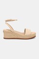 Semišové sandále Lauren Ralph Lauren Leona 802920421010.101 béžová SS25