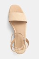 Semišové sandále Lauren Ralph Lauren Leona béžová 802920421010.101