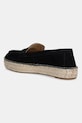 Încălțăminte Lauren Ralph Lauren espadrile din piele intoarsa Luize Loafer 802953958003.001 negru