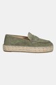 Εσπαντρίγιες σουέτ Lauren Ralph Lauren Luize Loafer 802953958008.300 πράσινο SS25