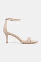 Lauren Ralph Lauren sandale din piele întoarsă Allie Mid 802959175008.101 bej SS25