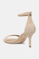 Încălțăminte Lauren Ralph Lauren sandale din piele întoarsă Allie Mid 802959175008.101 bej