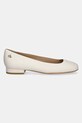 Шкіряні балетки Lauren Ralph Lauren Emellie Bllt 802970534003.100 бежевий SS25