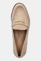 Lauren Ralph Lauren mokasyny zamszowe Wynnie beżowy 802970584001.101
