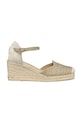 Geox espadrile D GELSA LOW piele bej D55NGE.01106.C6738