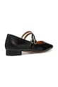 Obuv Kožené balerínky Geox D GISELDA15 D55YUC.000TU.C9999 čierna