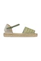 Geox espadrile D LAMPEDUSA piele verde D55V0B.02MLM.C3ZH6