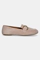 Geox mocasini din piele intoarsa D PALMARIA D45MUJ.00021.C5149 roz SS25