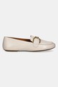 Geox mocasini de piele D PALMARIA D45MUJ.000TU.C1122 bej SS25