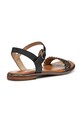 Încălțăminte Geox sandale de piele D SOZY PLUS D55DQD.081KY.C9B1G negru