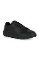 Kožené sneakers boty Geox D SPHERICA ECUB-1 D45WEB.00085.C9999 černá SS25