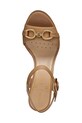 Kožené sandály Geox D WALK PLEASURE 85S D55B6A.000TU.C5000 hnědá
