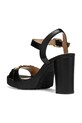 Kožené sandály Geox D WALK PLEASURE 85S černá D55B6A.000TU.C9999