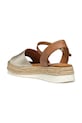 Kožené sandály Geox D EOLIE hnědá D55SRC.0Y243.C2L5F
