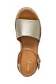 Kožené sandály Geox D EOLIE D55SRC.0Y243.C2L5F hnědá