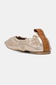 Scarpe Pepe Jeans ballerine in pelle POPPY LOGO PLS10429 oro