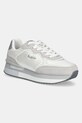 Sneakers boty Pepe Jeans RUSPER SHINE semišová kůže béžová PLS60033