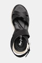 Pepe Jeans sandale de piele KATE NATURE PLS90692 negru
