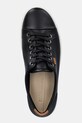 Δερμάτινα αθλητικά παπούτσια Ecco Soft 7 Shoe Lace Up μαύρο 430003.01001