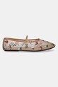Μπαλαρίνες Jeffrey Campbell Dancer-Emb JC.1305.4.1 μπεζ ZS25