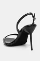Scarpe Jeffrey Campbell sandali in pelle Go-Getter JC.1481.1.12 nero