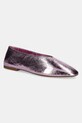Шкіряні балетки Jeffrey Campbell Romp фіолетовий JC.1268.2.14