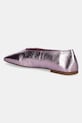 Obuwie Jeffrey Campbell baleriny skórzane Romp JC.1268.2.14 fioletowy