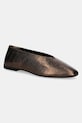 Jeffrey Campbell balerini de piele Romp maro JC.1268.2.23