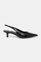 Jeffrey Campbell stilettos de piele Persona JC.1256.1.23 negru ZS25