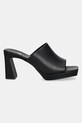 Jeffrey Campbell slapi de piele Caviar JC.923.1.10 negru ZS25