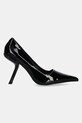 Jeffrey Campbell pantofi cu toc Sling-It2 JC.1535.3.1 negru ZS25