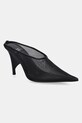 Jeffrey Campbell papuci VADER-MSH subțire negru U181.01